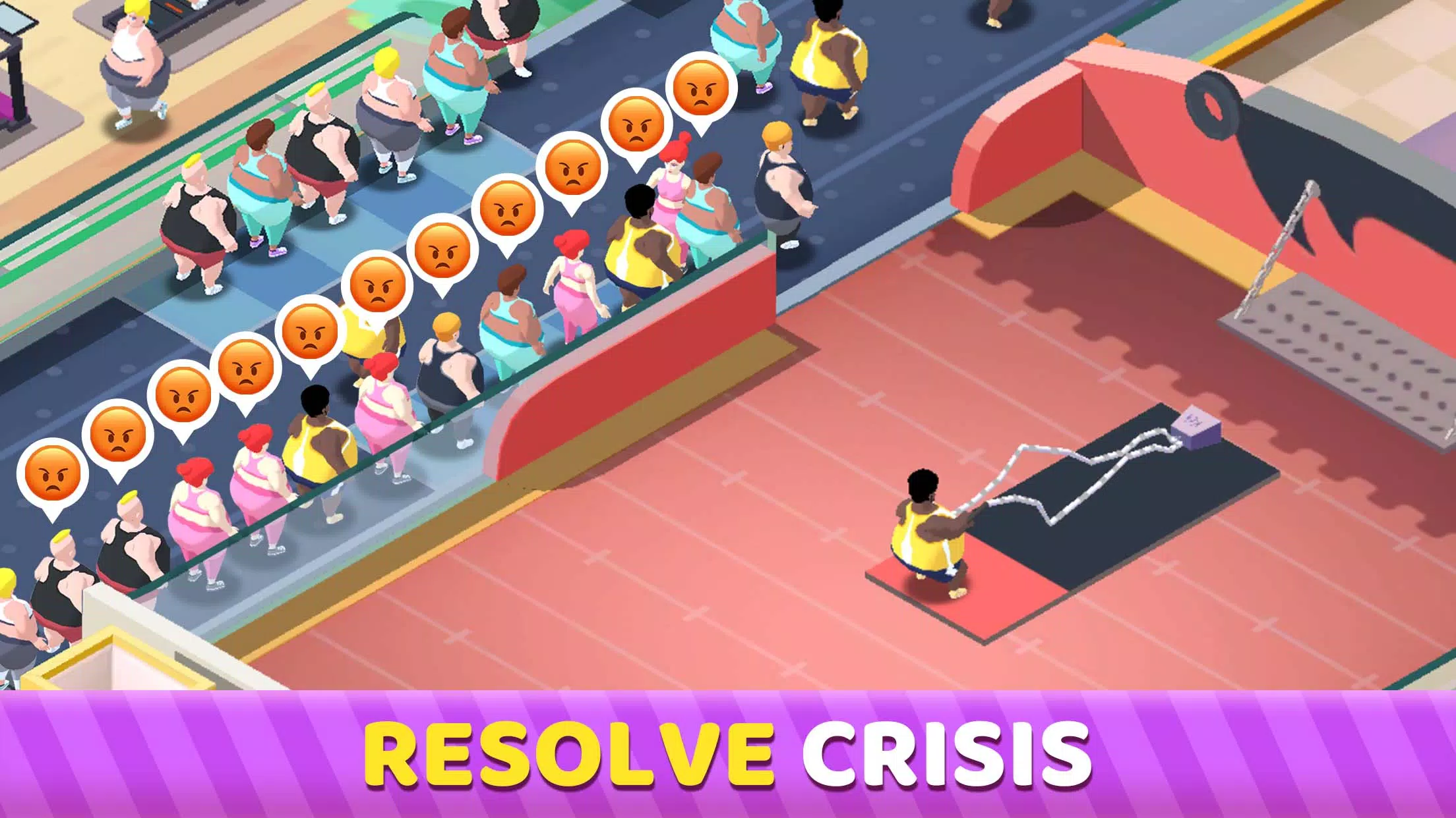 Fitness Club Tycoon Скриншот 2