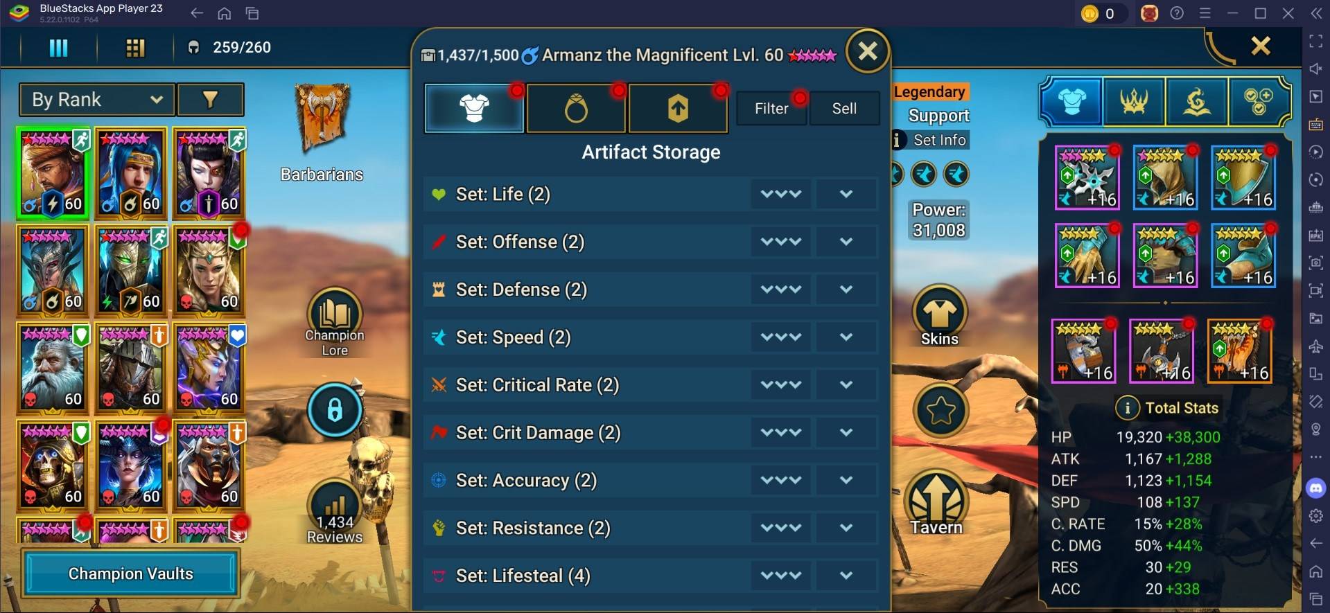 RAID: Gabay sa Gear ng Shadow Legends para sa max na kahusayan