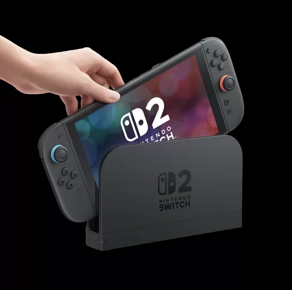 Nintendo Switch 2 side angle