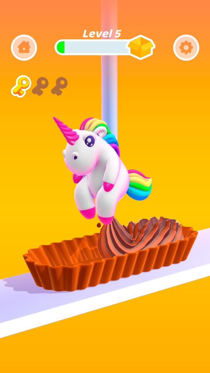 Perfect Cream: Icing Cake Game 螢幕截圖 0