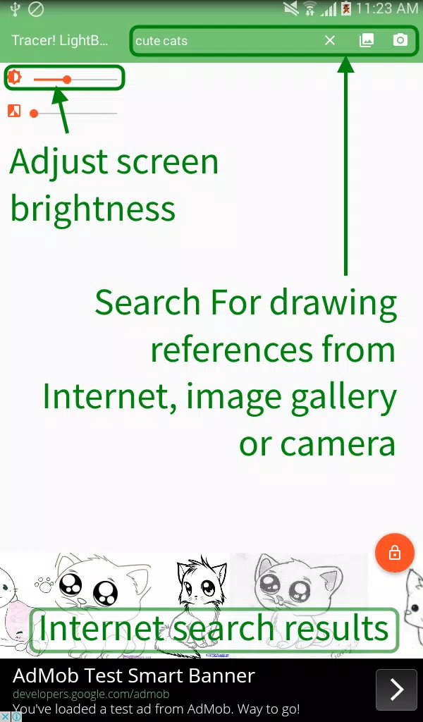 Tracer!  Lightbox tracing app 스크린샷 1