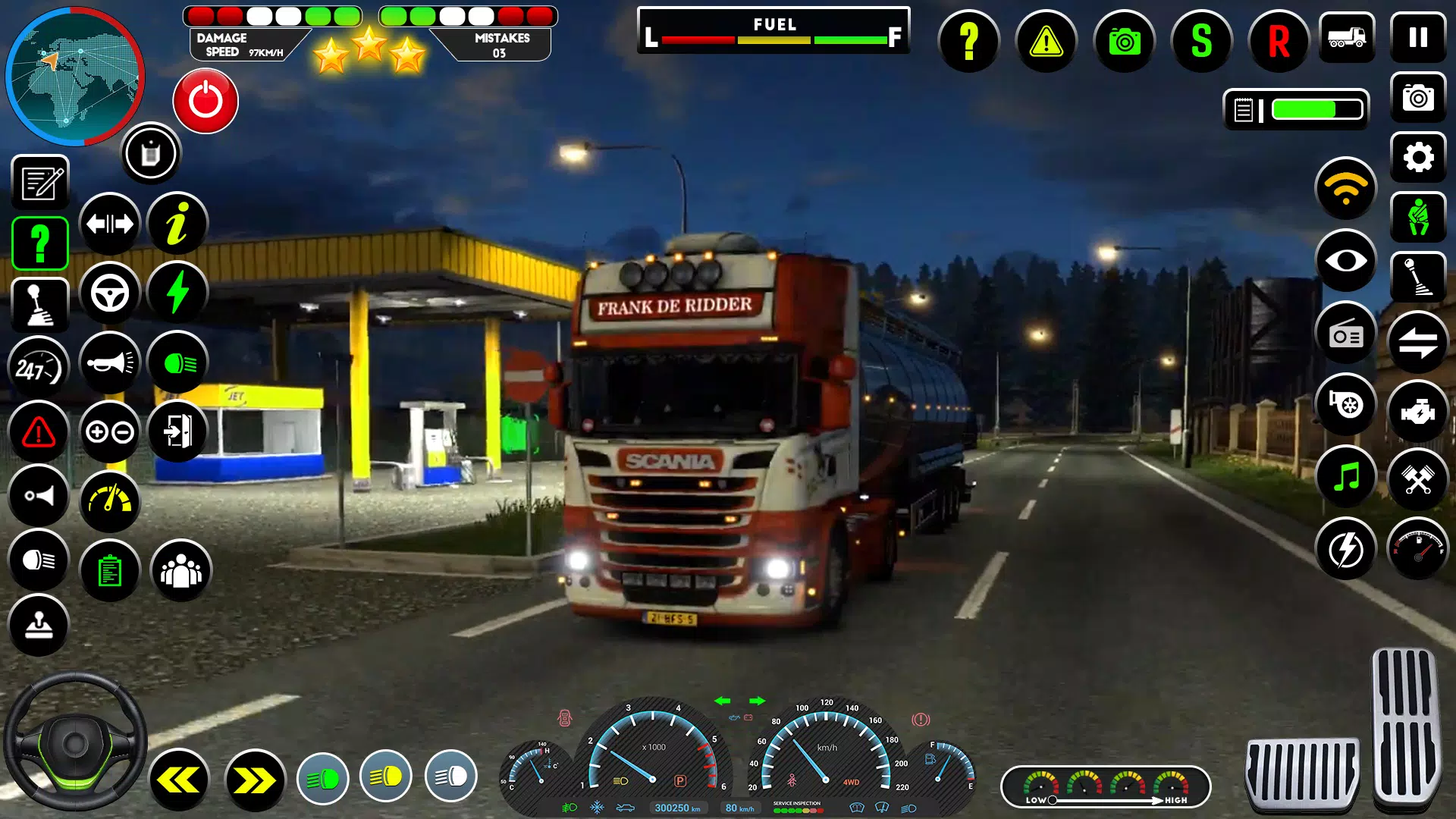 Euro Truck Driving Games Скриншот 3