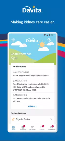 DaVita Care Connect Captura de pantalla 0