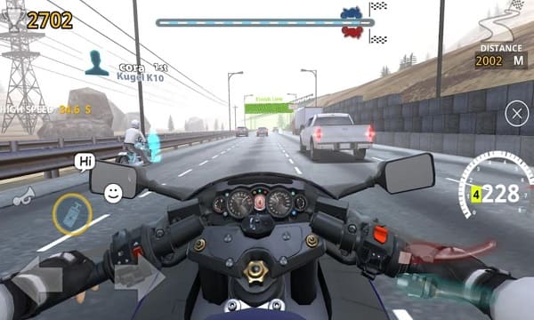 Racing Motorist: Bike Game スクリーンショット 2