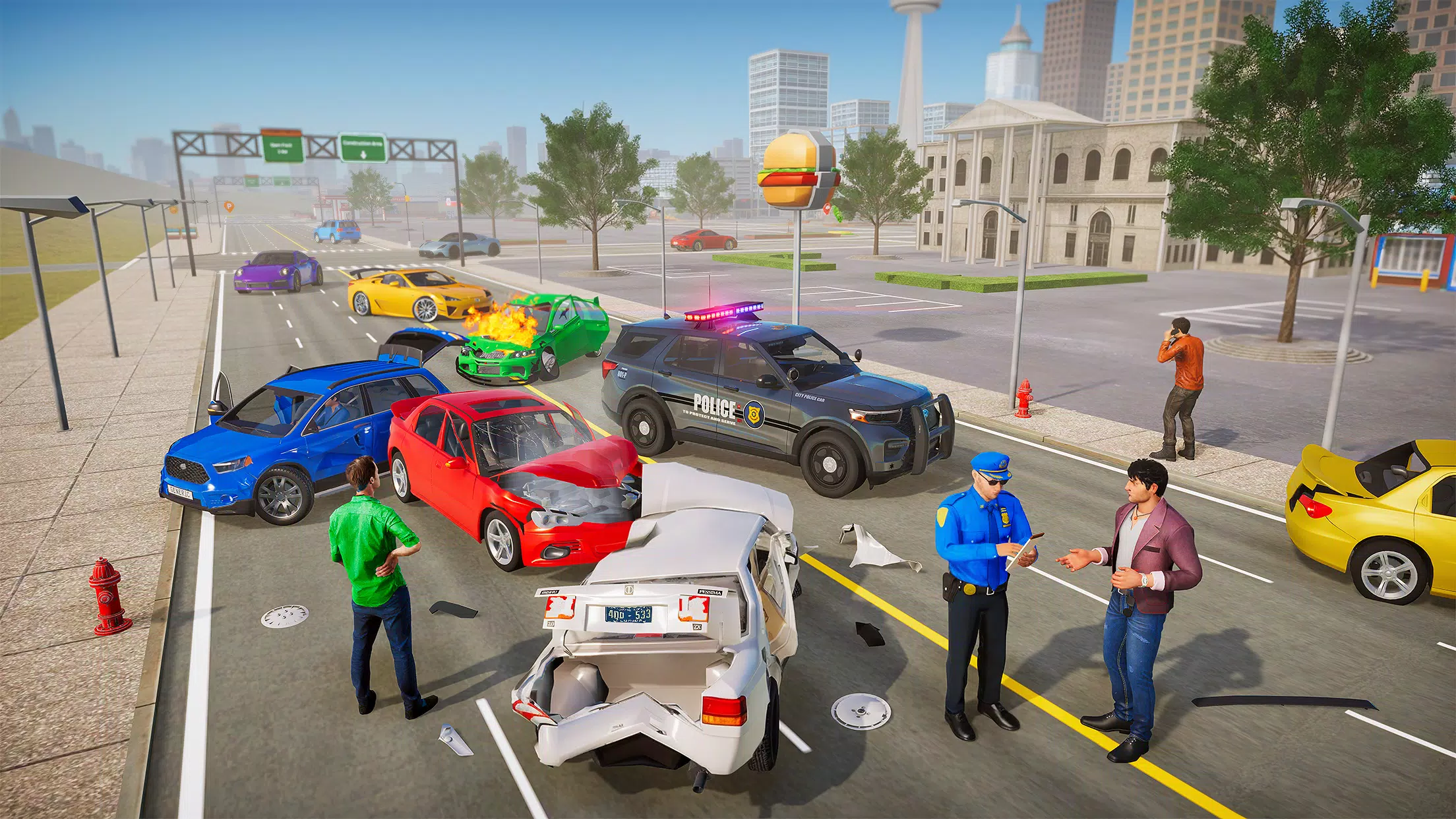 Openworld Police Cop Simulator 螢幕截圖 2