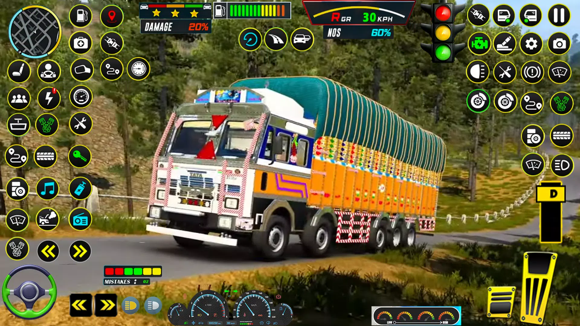 Indian Larry Truck Driving 3D 螢幕截圖 1