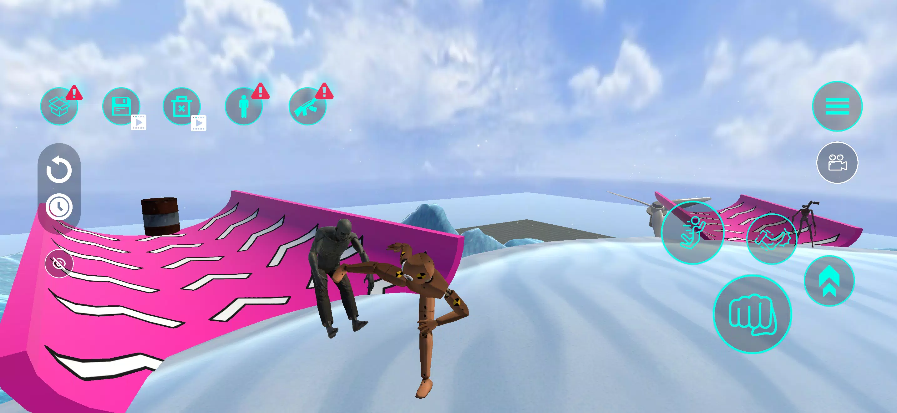 Ragdoll Sandbox 3D Captura de pantalla 3