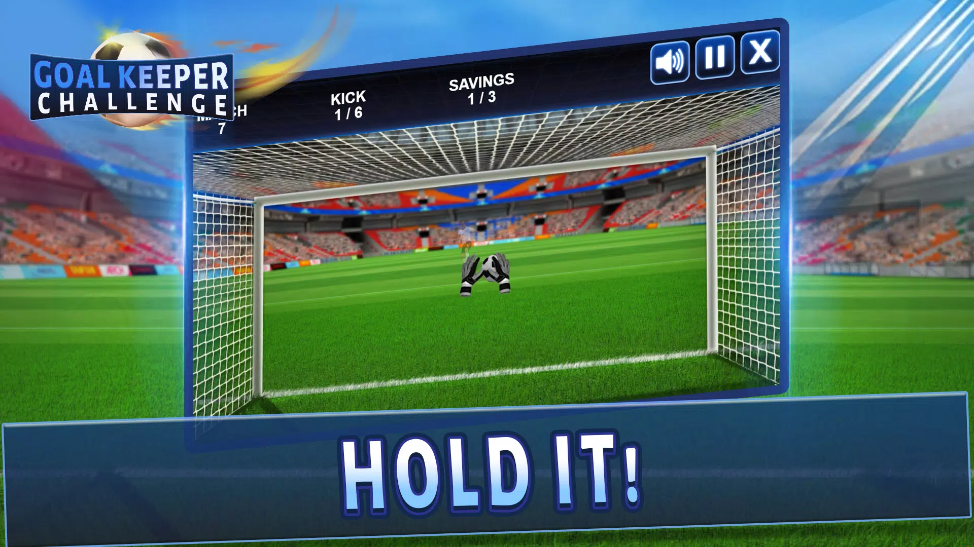 Goalkeeper Challenge Скриншот 3