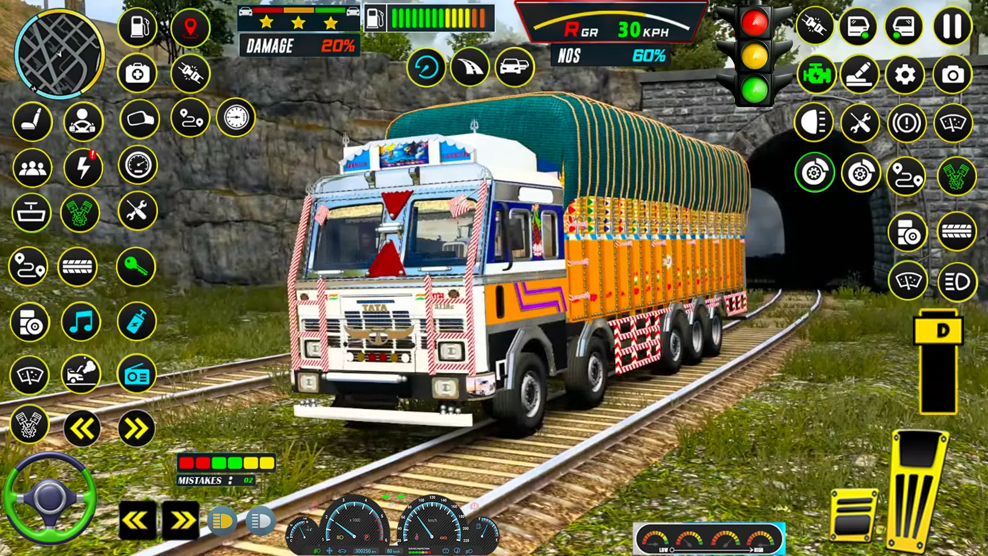 Indian Larry Truck Driving 3D 螢幕截圖 3