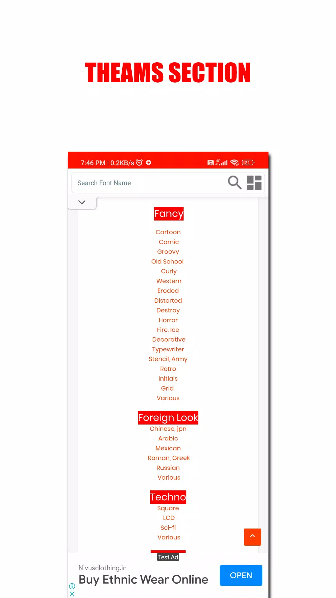DA FONT’S Скриншот 3