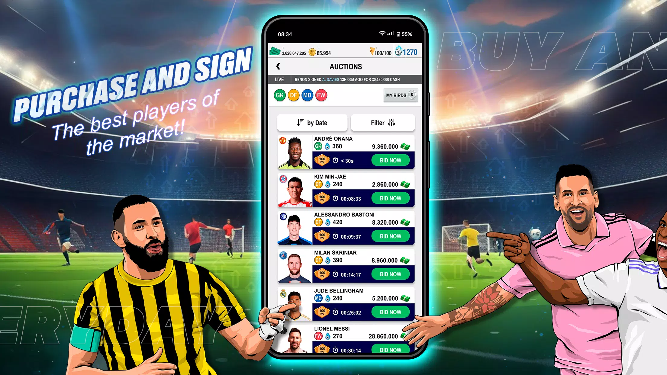 PRO Soccer Fantasy Manager 24 スクリーンショット 1