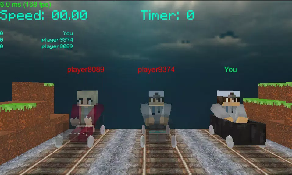 Minecart Race Adventures Captura de tela 3
