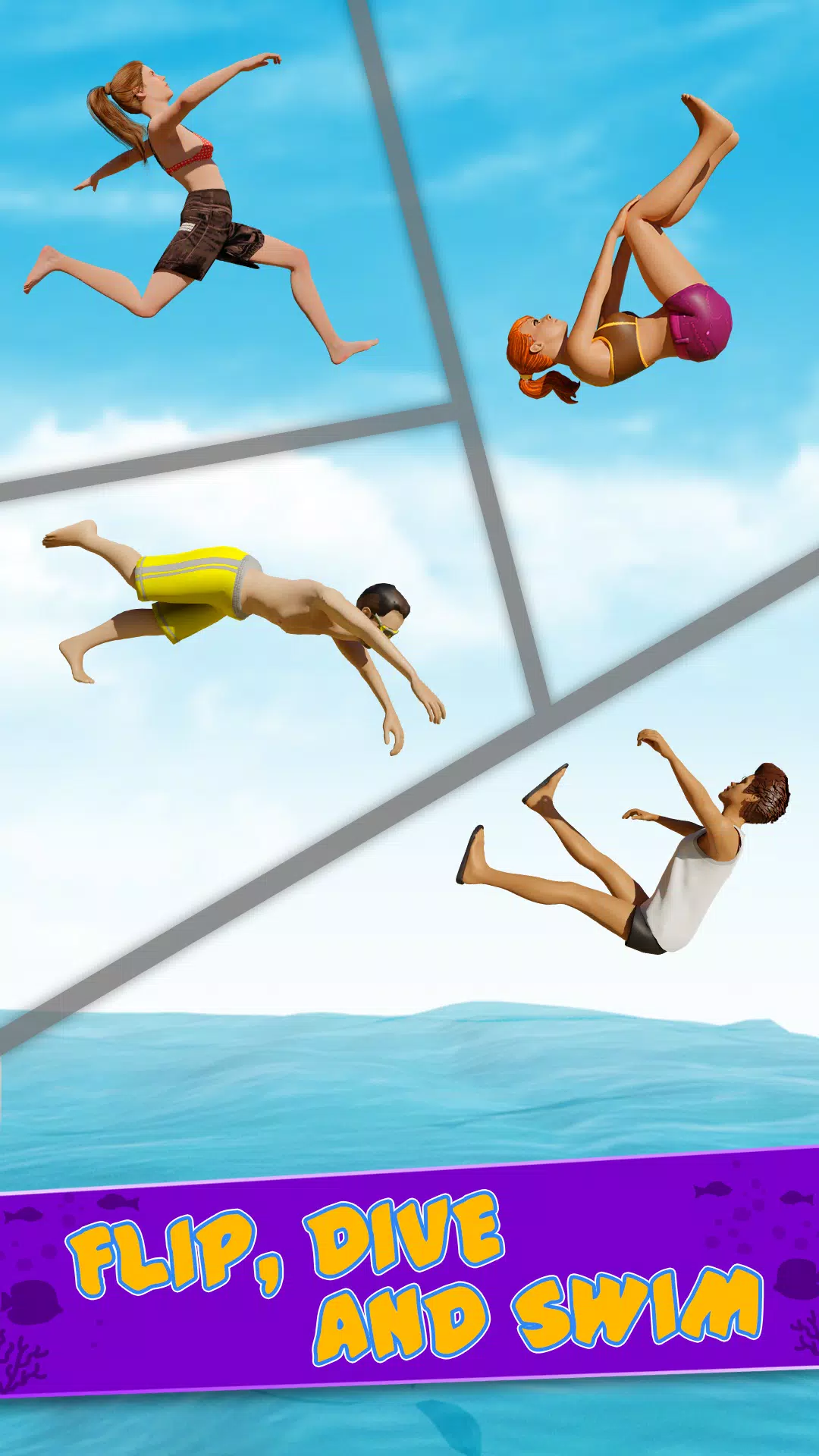 Cliff Flip Diving 3D Flip 스크린샷 2