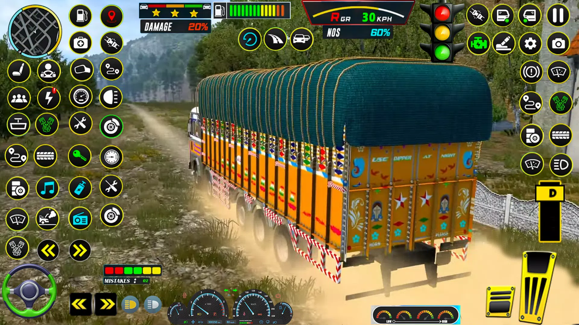 Indian Larry Truck Driving 3D 螢幕截圖 2
