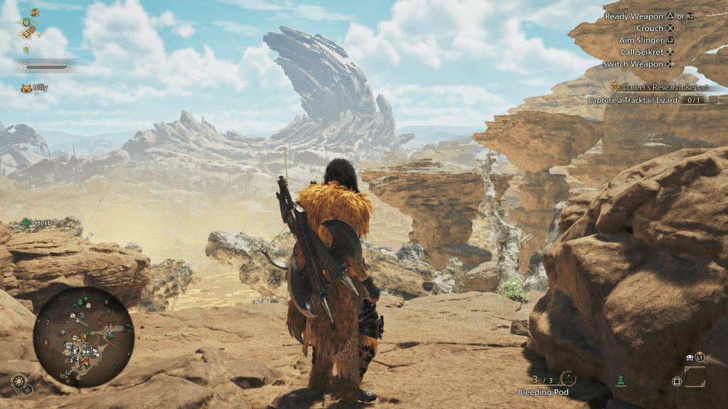 Monster Hunter Wilds Desert Scene