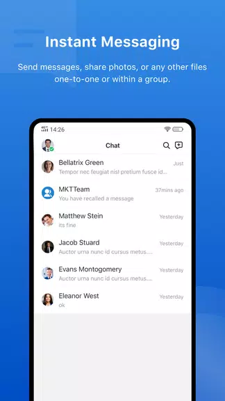 Yeastar Linkus Mobile Client Captura de tela 2