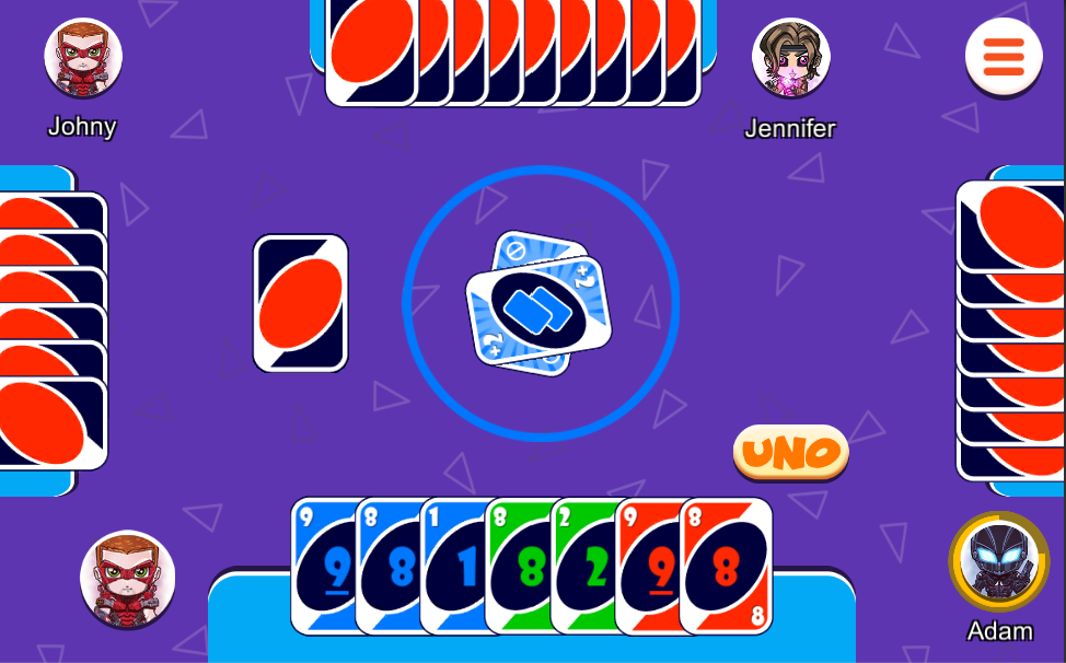 Uno Heroes Card Zrzut ekranu 3