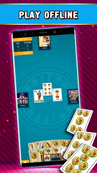 Tute Offline - Card Game 螢幕截圖 3