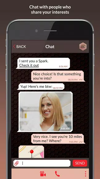 Whiplr - Messenger with Kinks! Captura de pantalla 1