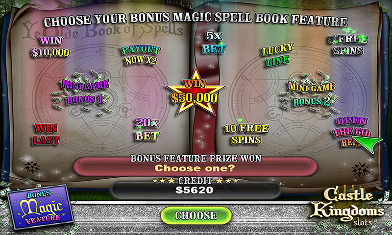 Castle Kingdoms Magic Dragon Legend Slots FREE Captura de pantalla 2