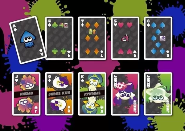 官方的Splatoon Trump卡