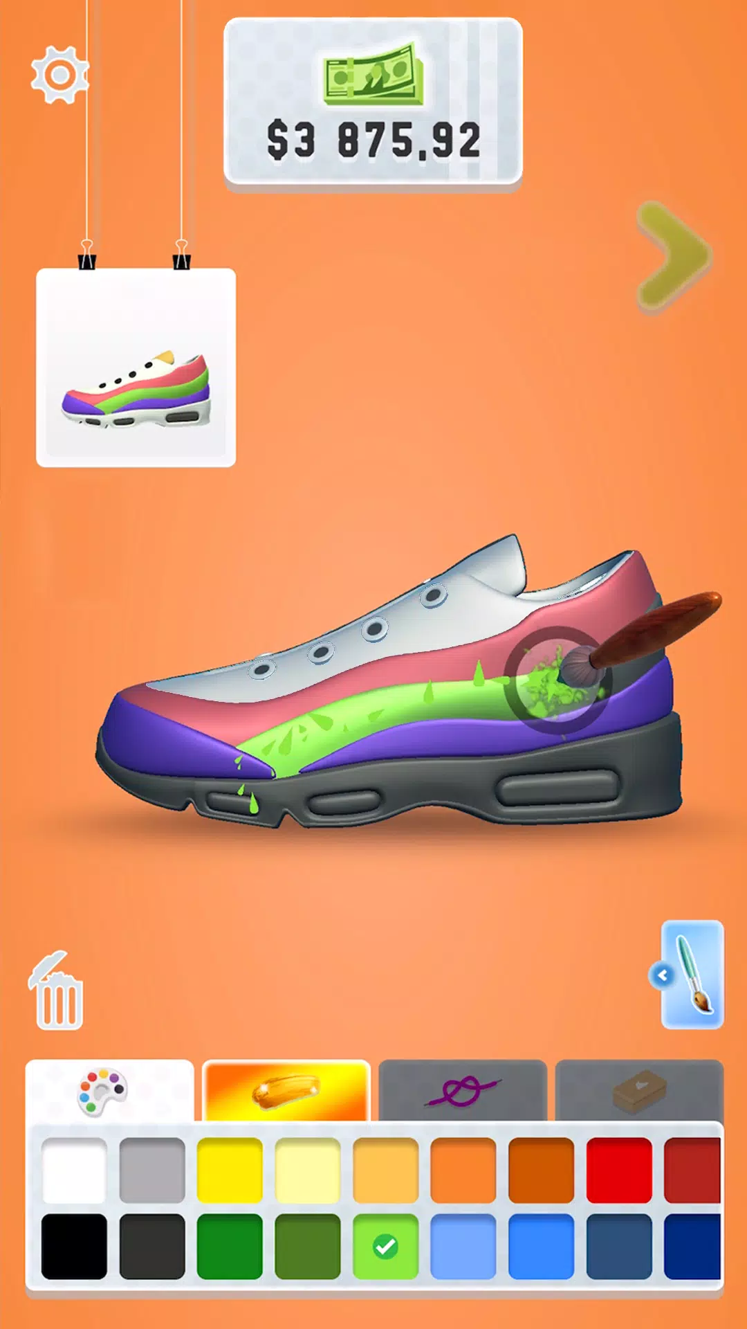 Sneaker Art! - Coloring Games Captura de pantalla 2