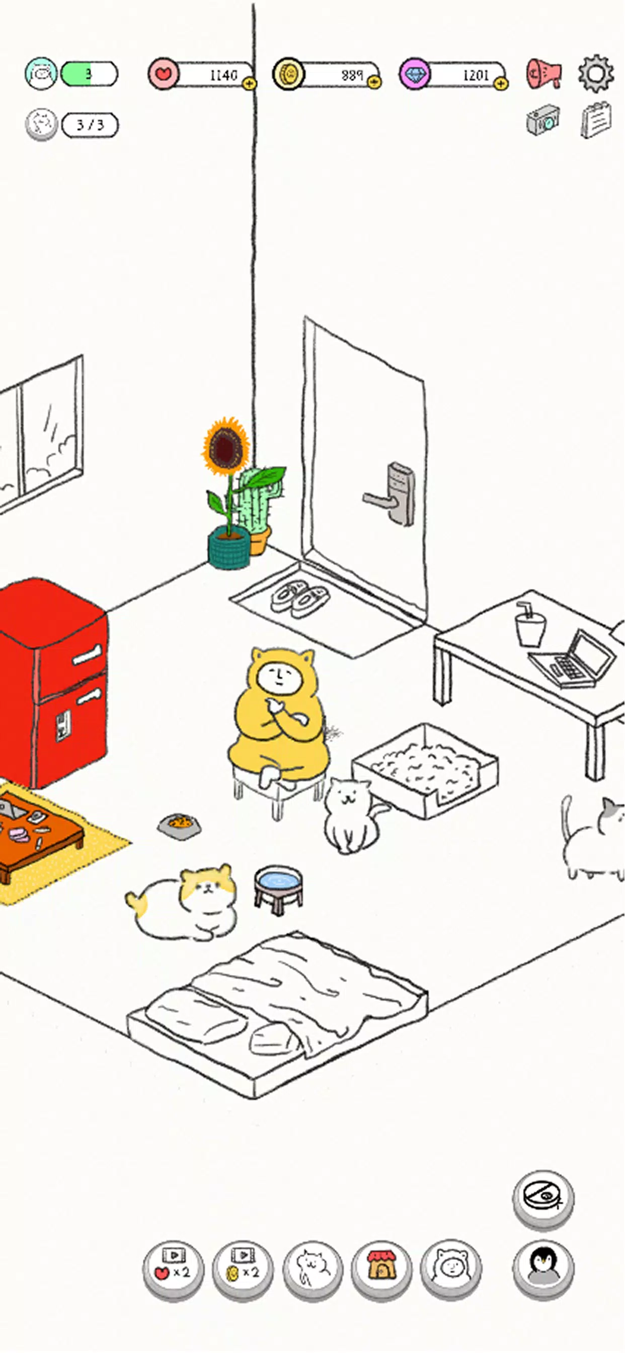 weird cat 스크린샷 3
