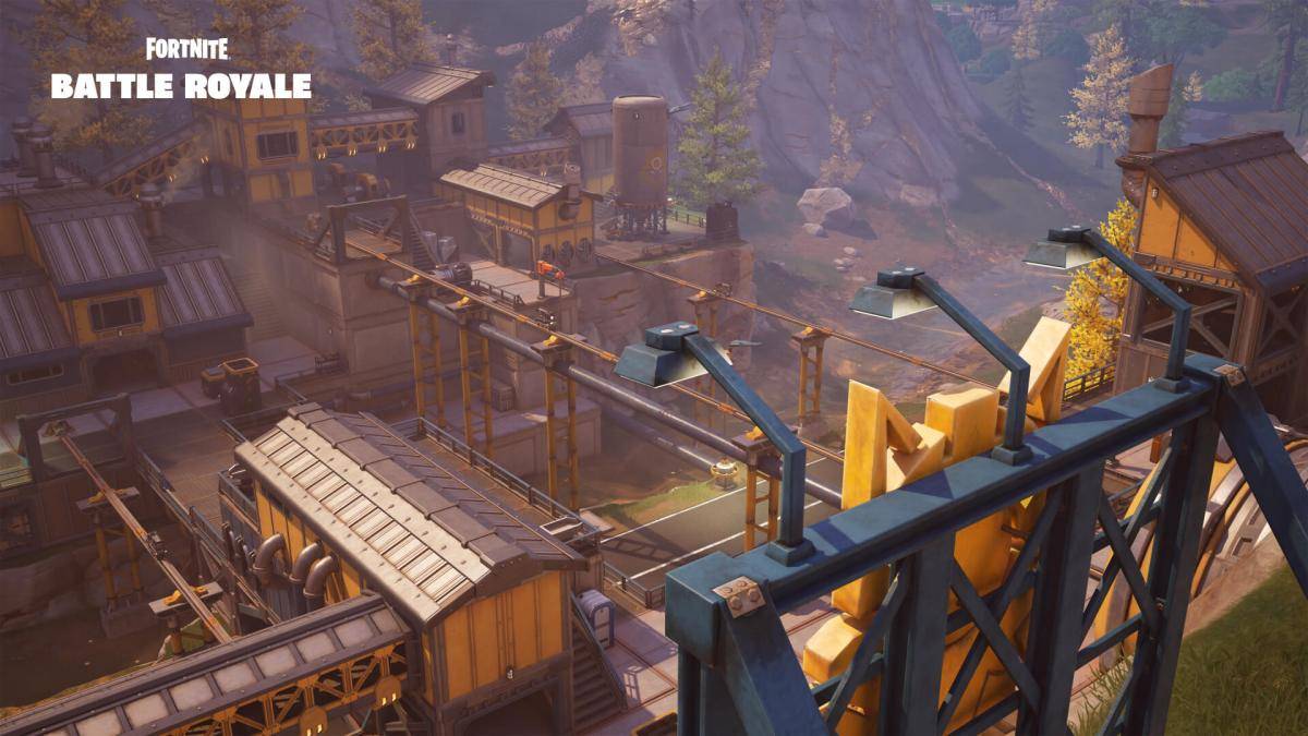 第2季的Fortnite第6章的闪亮轴