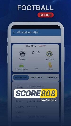 Điểm số 808 APK cho Android