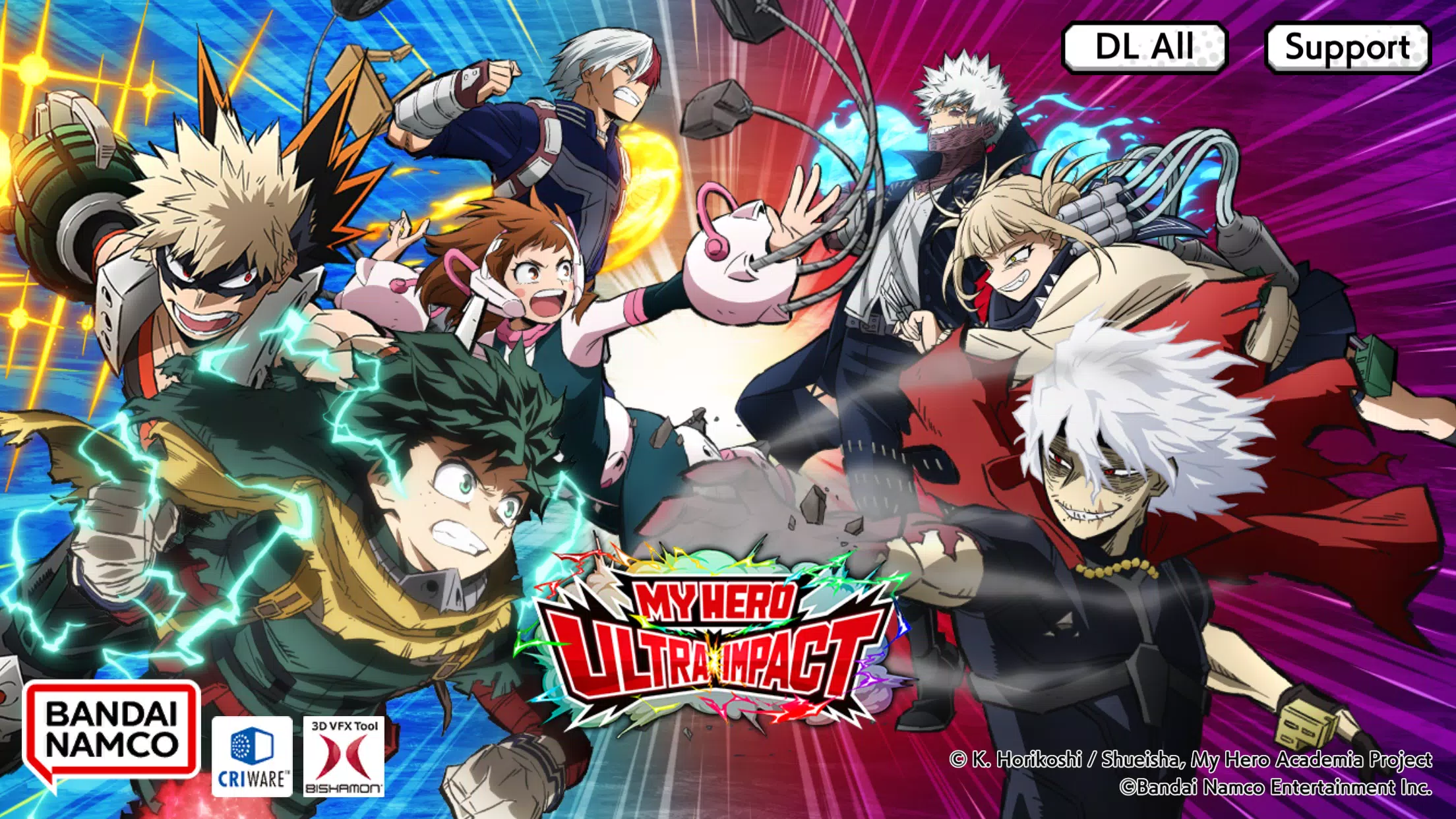 MY HERO ULTRA IMPACT应用截图第0张