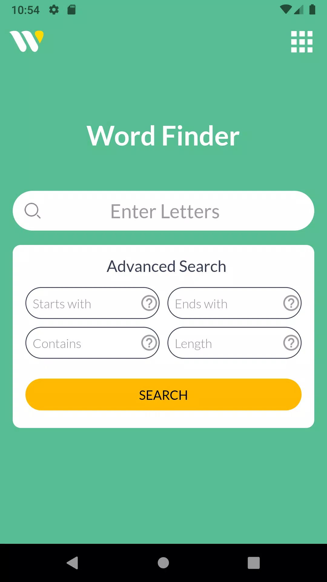 Wordfinder by WordTips 螢幕截圖 1