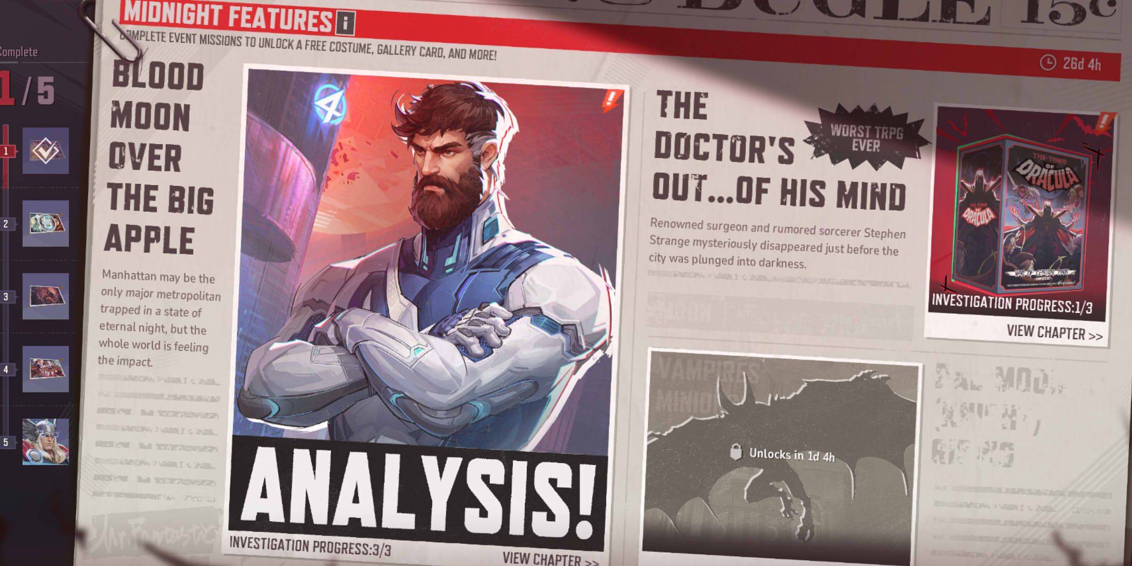 Marvel競爭對手S1 Midnight具有里程碑獎勵