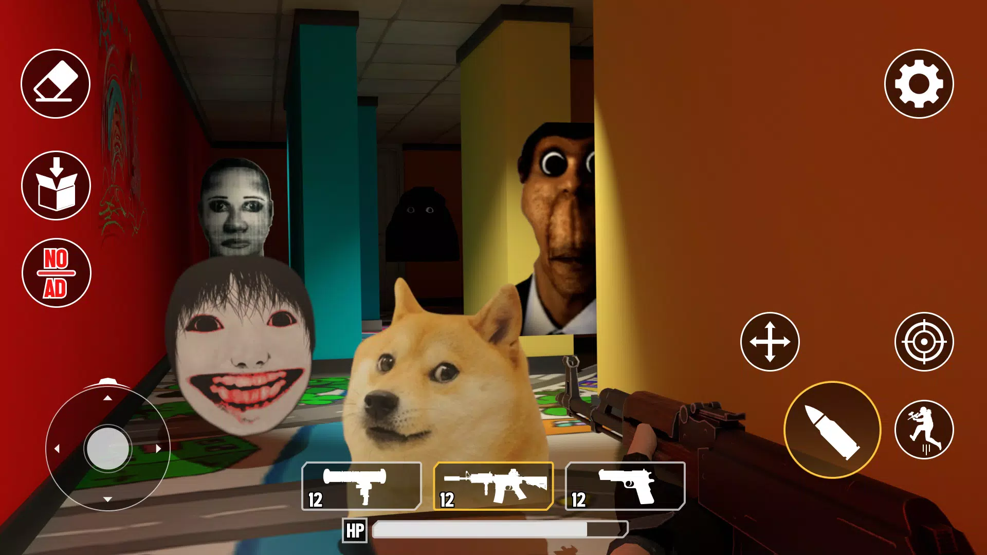 Shooter Nextbots: Sandbox Mod 스크린샷 1