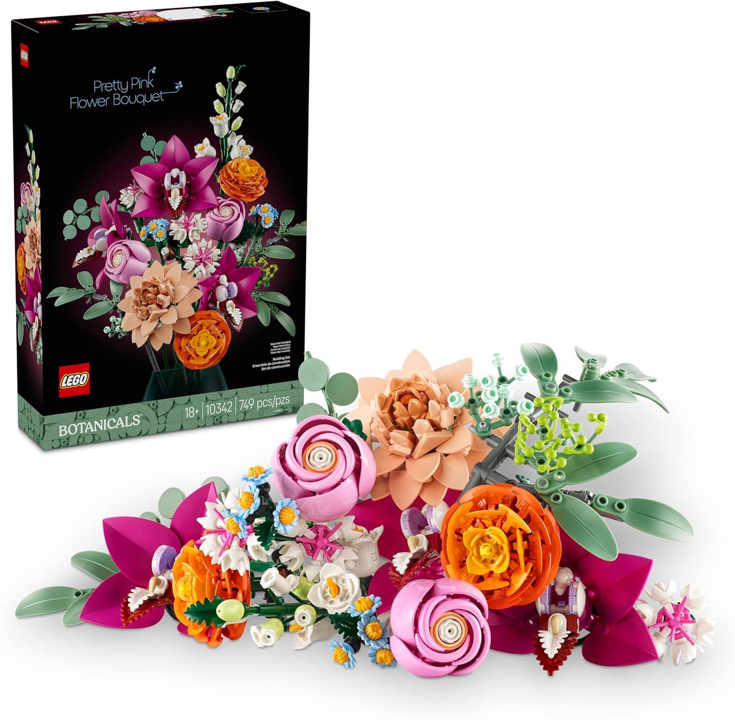 Lego Pretty Pink Flower Bouquet: Ideal Valentine's Day Regalo