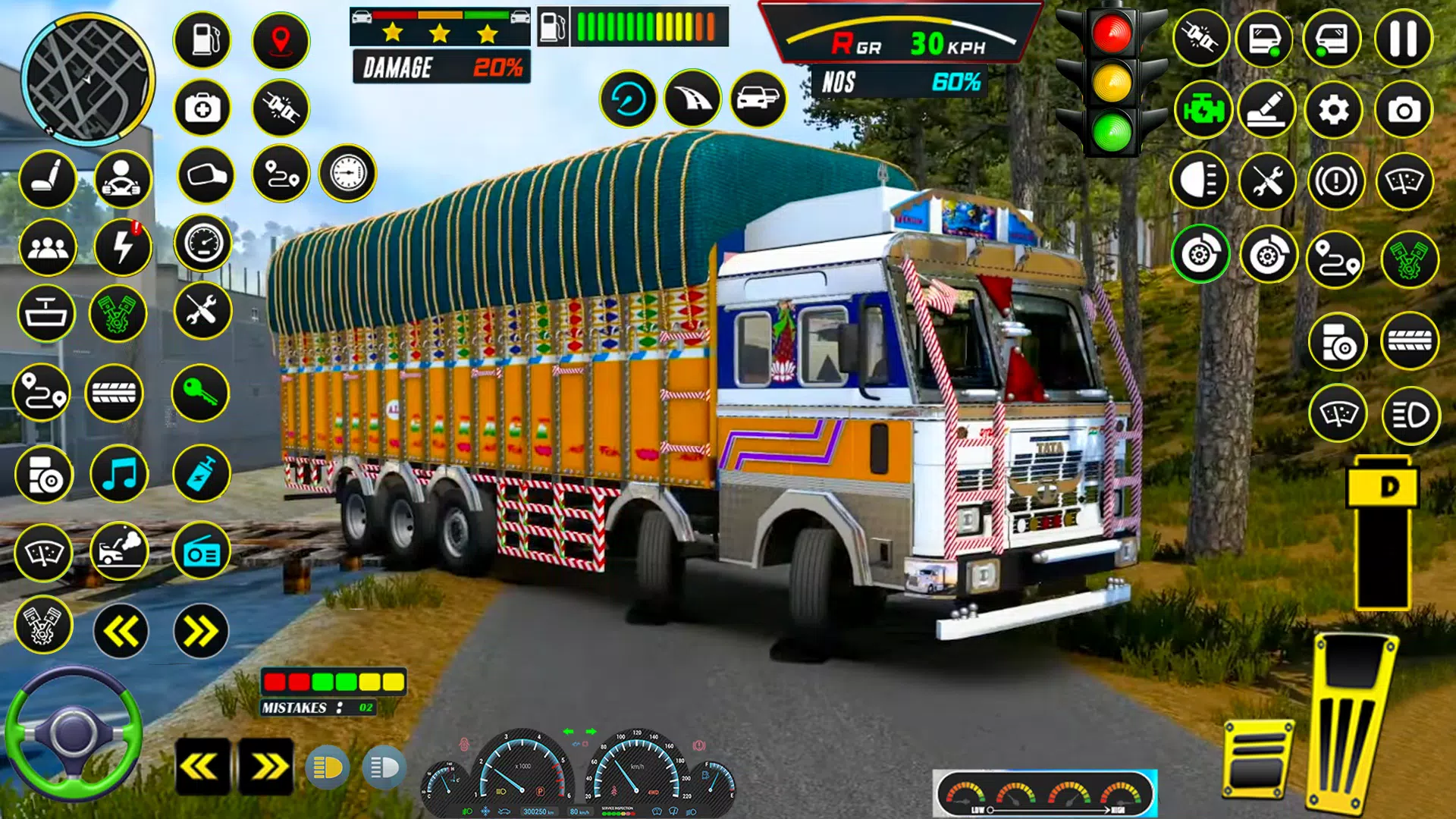Indian Larry Truck Driving 3D 螢幕截圖 0