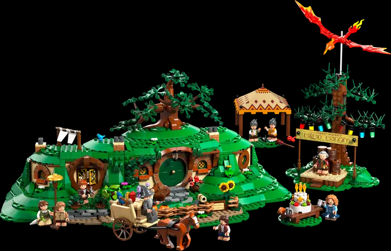 LEGO Властелин колец: строительство Шира, начинается эпический квест