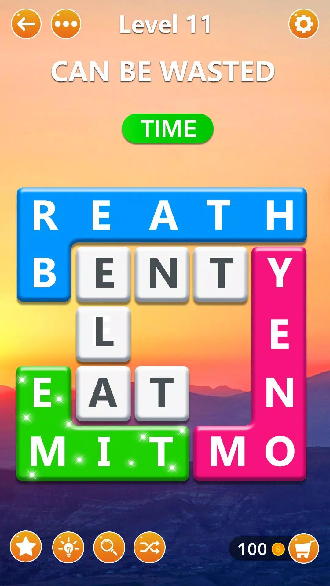 Word Blocks Puzzle - Word Game 螢幕截圖 0