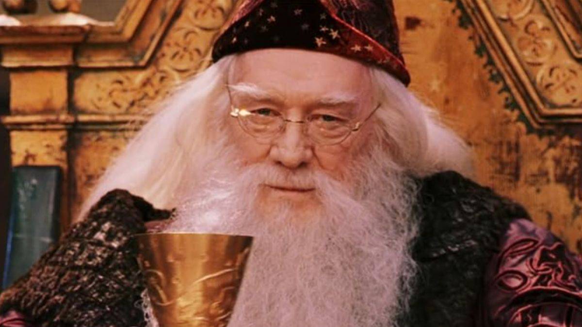 理查德·哈里斯（Richard Harris）在 *哈利·波特（Harry Potter）和巫師的石頭 *