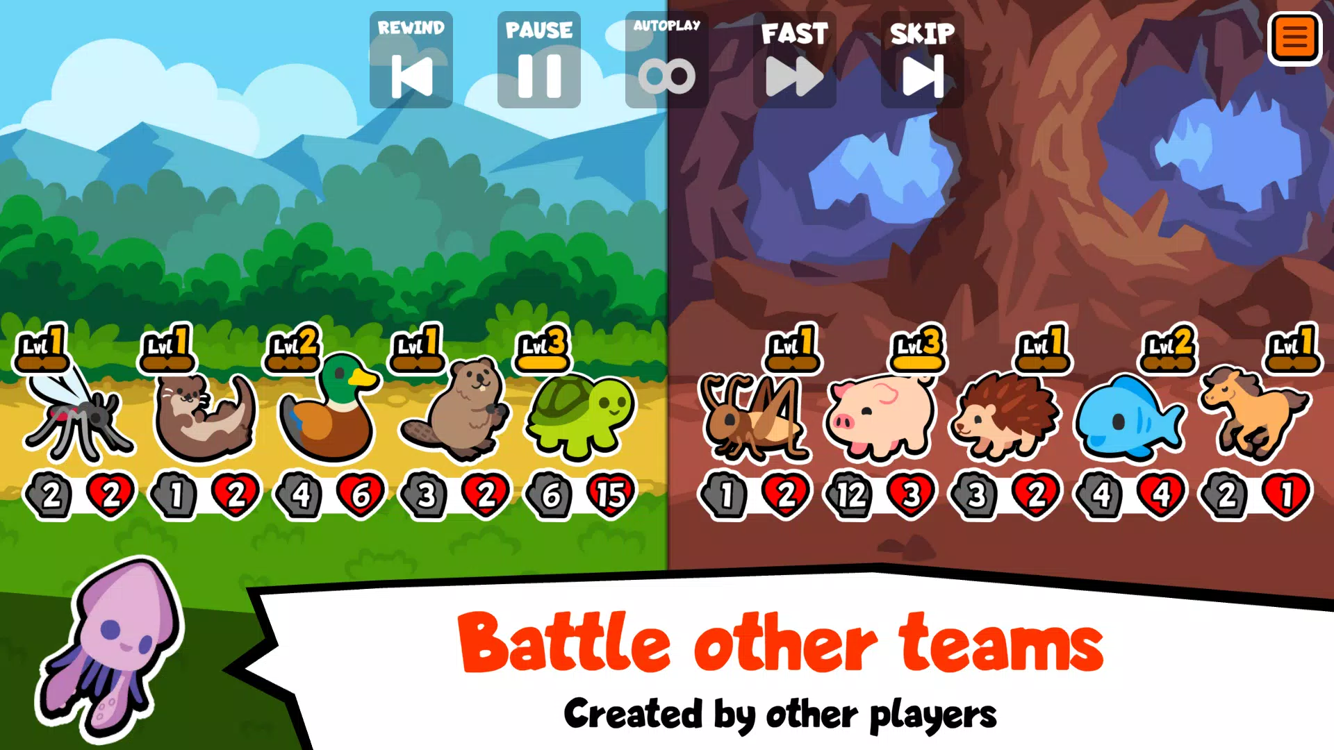 Super Auto Pets 스크린샷 1