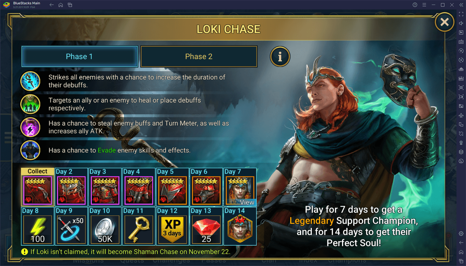 突襲:Shadow Legends Loki欺騙者指南 - 用Bluestacks掌握Trickster
