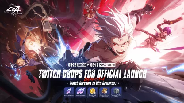 Crystal of Atlan Twitch Drops Event Rewards