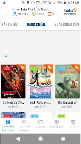 Schermata Beta Cinemas 0