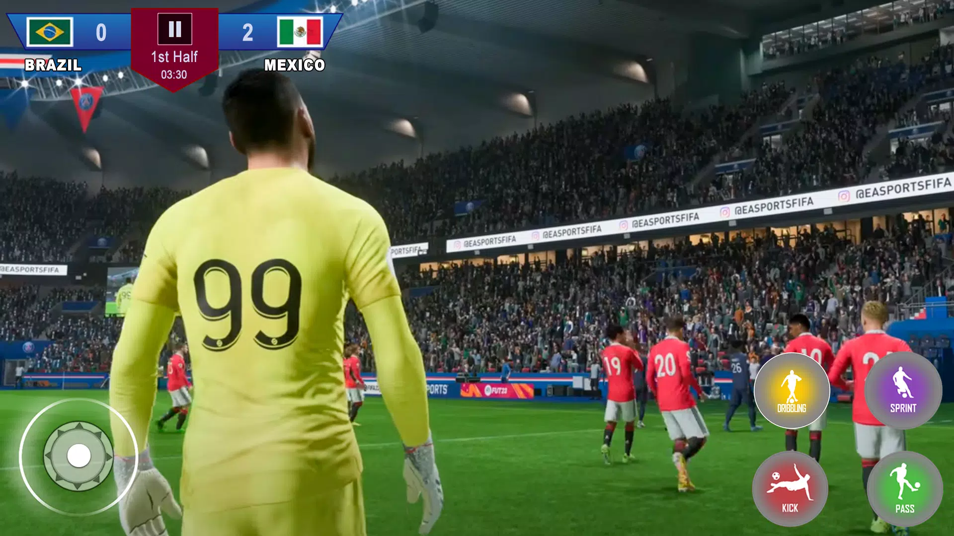 Football Games 2024 Real Kick Capture d'écran 1