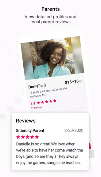 Sittercity: Find Child Care 스크린샷 3