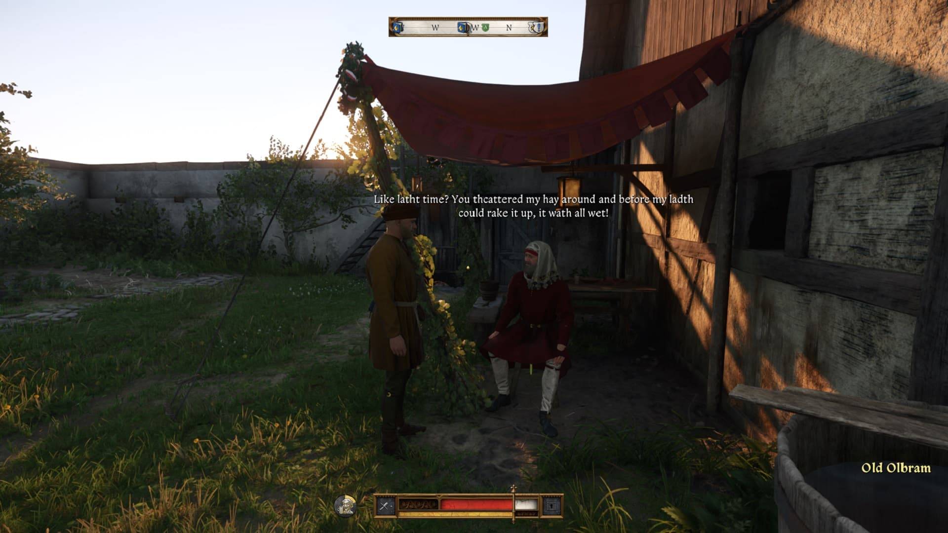 Objawiony lokalizacja miecza Lorda Semine w KCD2