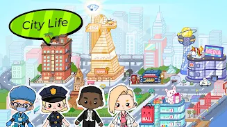 Aha World: School Day 螢幕截圖 0