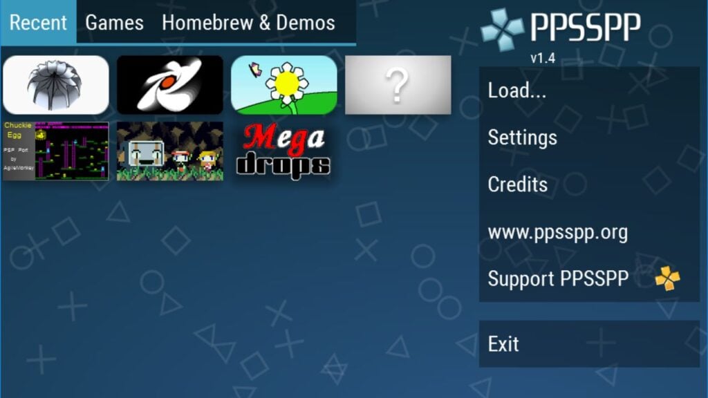 PPSSPP emulator
