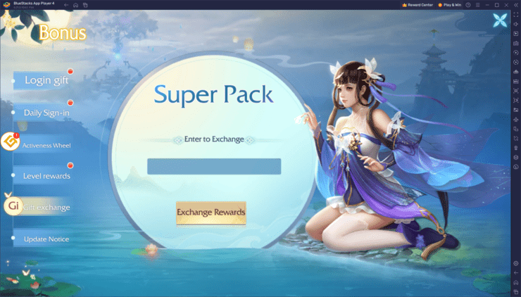 Soul of Ring: Revive – Redeem Code Interface