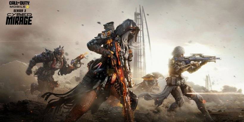Call of Duty Mobile leva você a um deserto deserto na terceira temporada: Cyber ​​Mirage