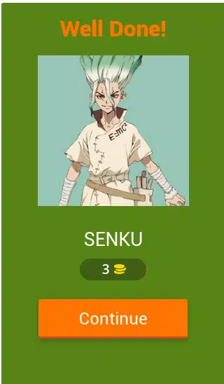 Dr Stone Quiz スクリーンショット 1